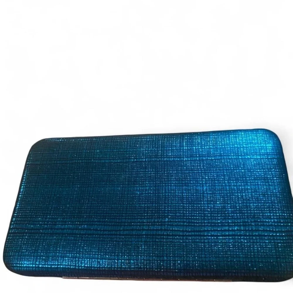 Shimmery Blue wallet